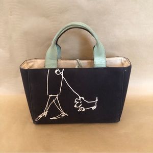 Kate Spade Maira Kalman “Walk The Dog” Purse